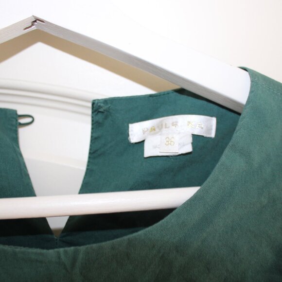 Paula Ka, Forest Green , cotton jumper size 36 - Picture 4 of 4